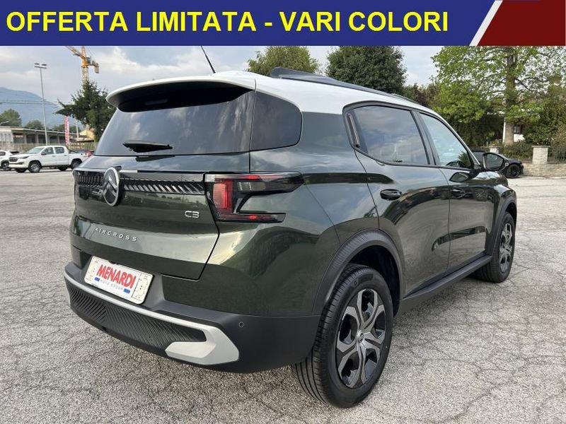 Citroën C3 Aircross PureTech Turbo 100 Plus PROMOZIONE LIMITATA
