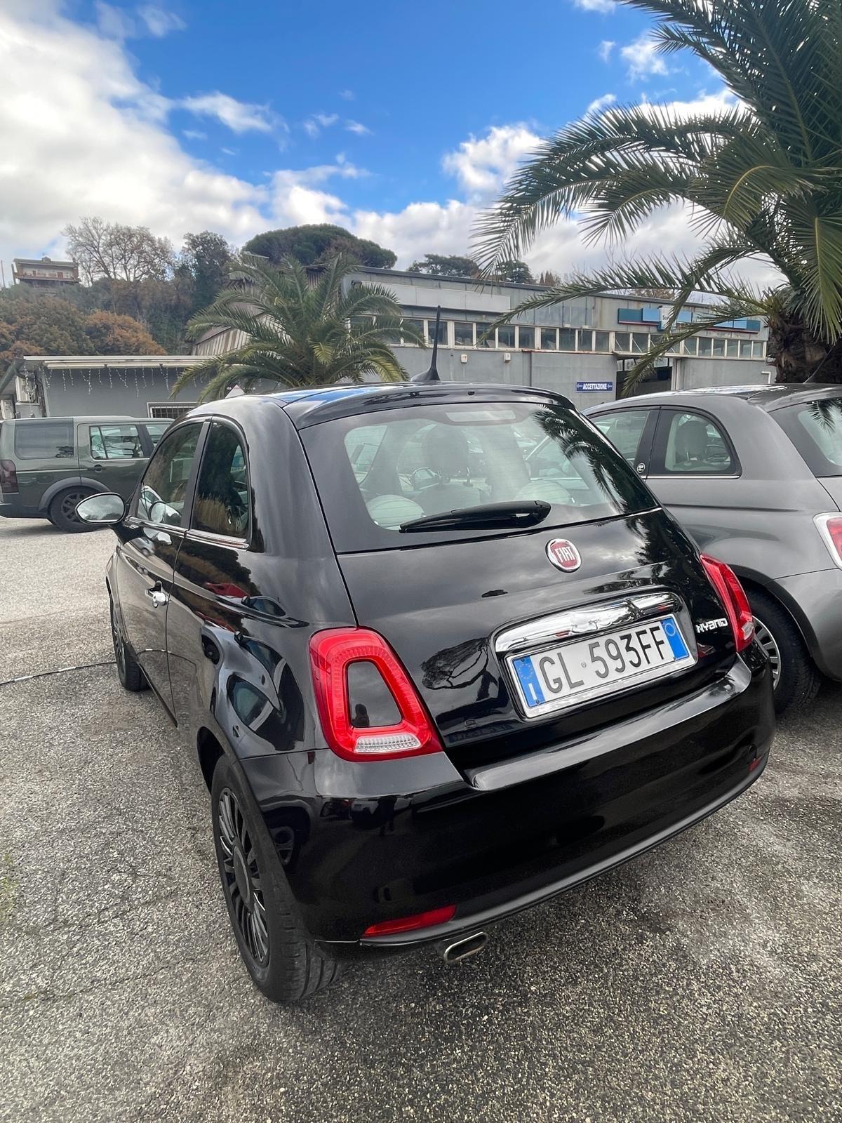 Fiat 500 HIBRID DOLCEVITA NEO PATENTATI TETTO PANORAMICO APPLE CAR PLAY BLUETOOTH CRUISE FULL LED