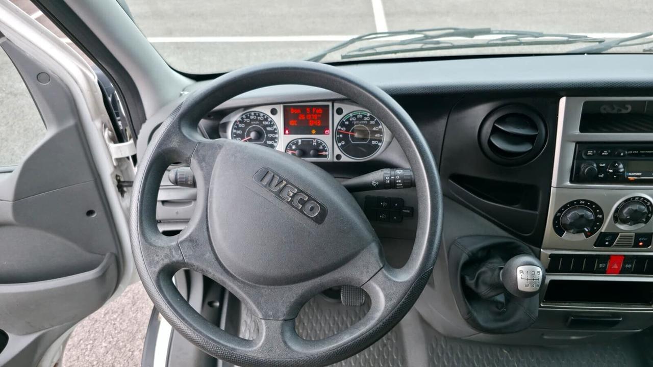 Iveco daily 35c15 gemellato cassone lungo