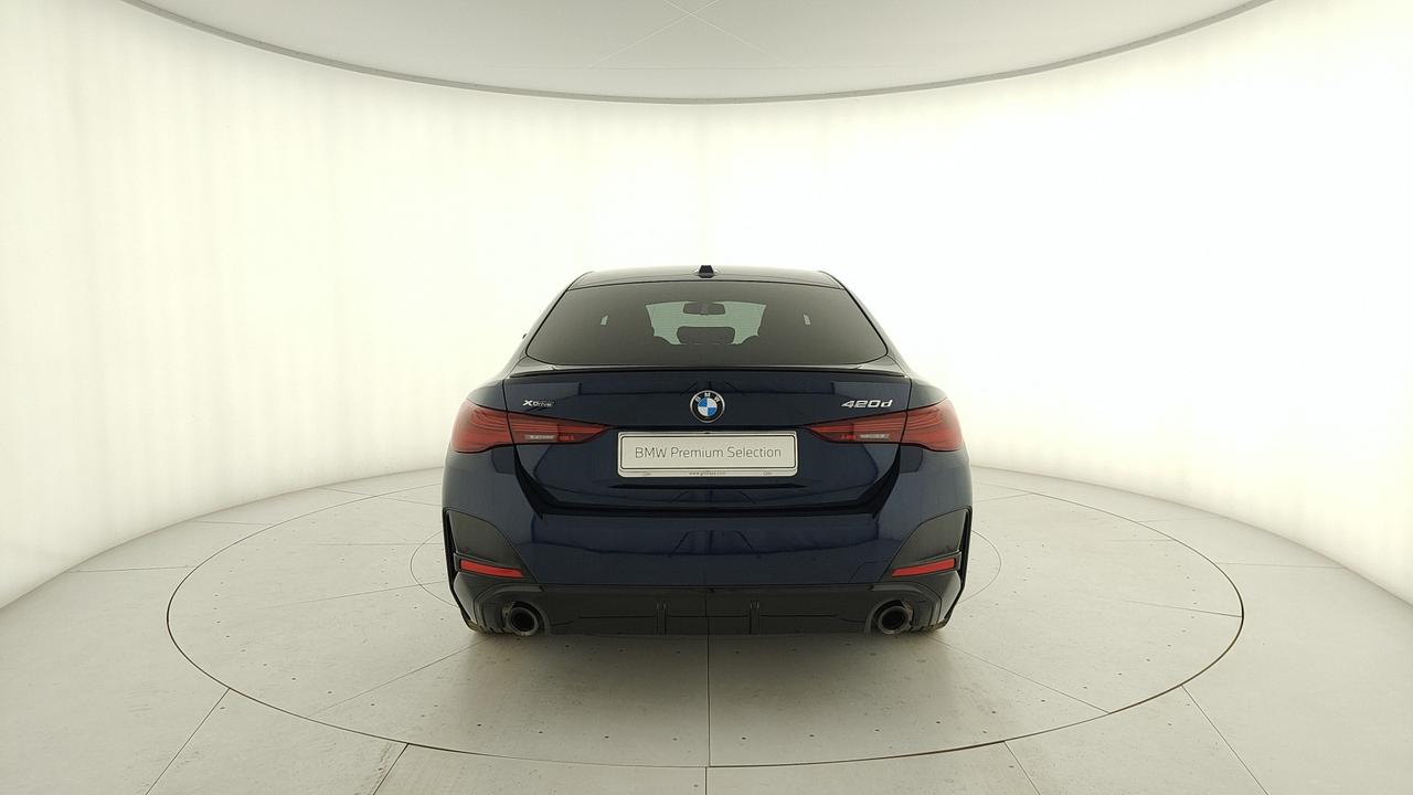 BMW Serie 4 G26 LCI 2024 Gran Coupe - 420d Gran Coupe mhev 48V xdrive MSport Pro auto