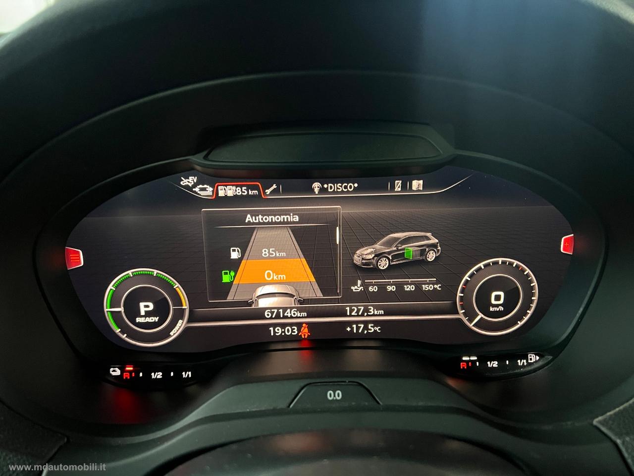 AUDI A3 SPB 40 e-tron S tronic Admired SOLO KM.67000 VIRTUAL IVA ESPOSTA