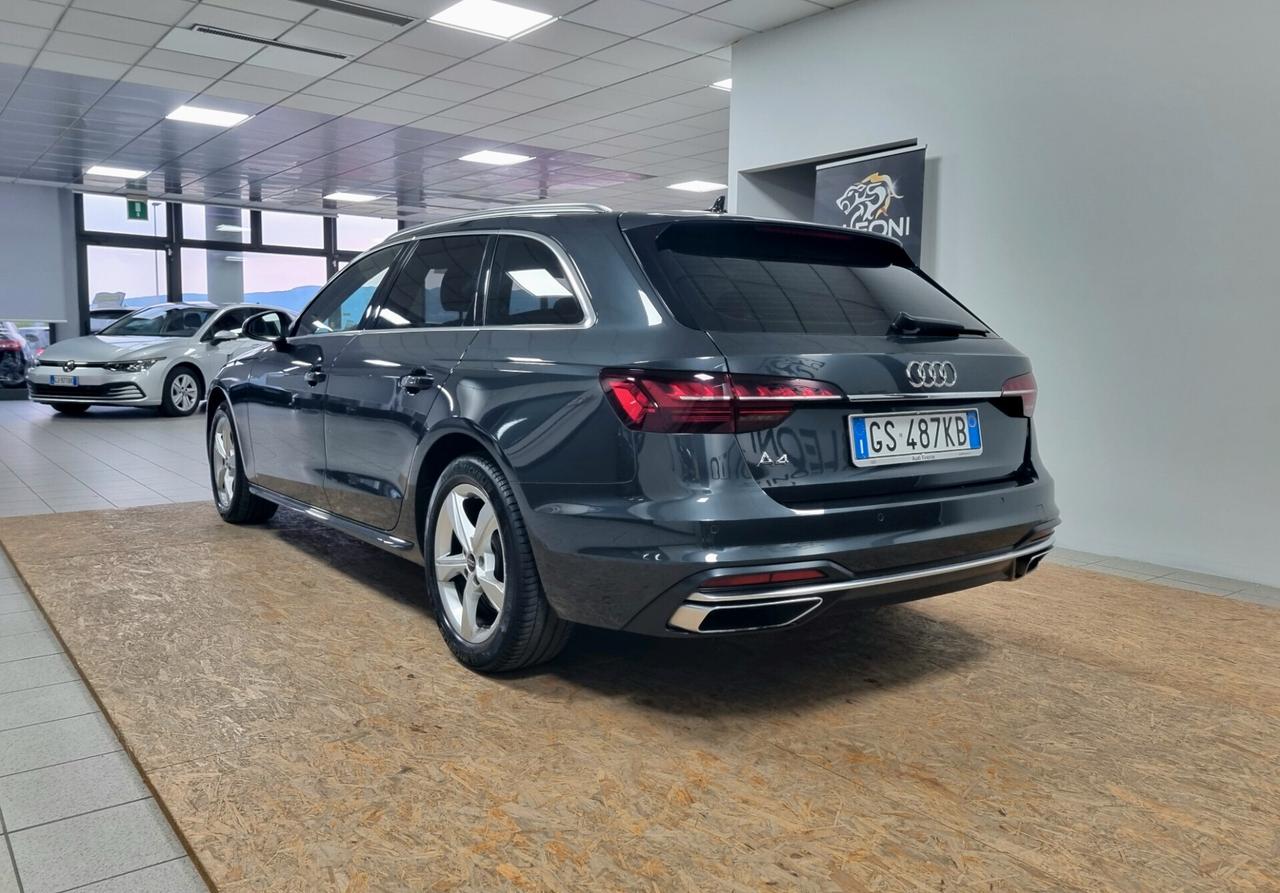 AUDI A4 AVANT 2.0 TDI 136 CV S tronic BUSINESS ADVANCED