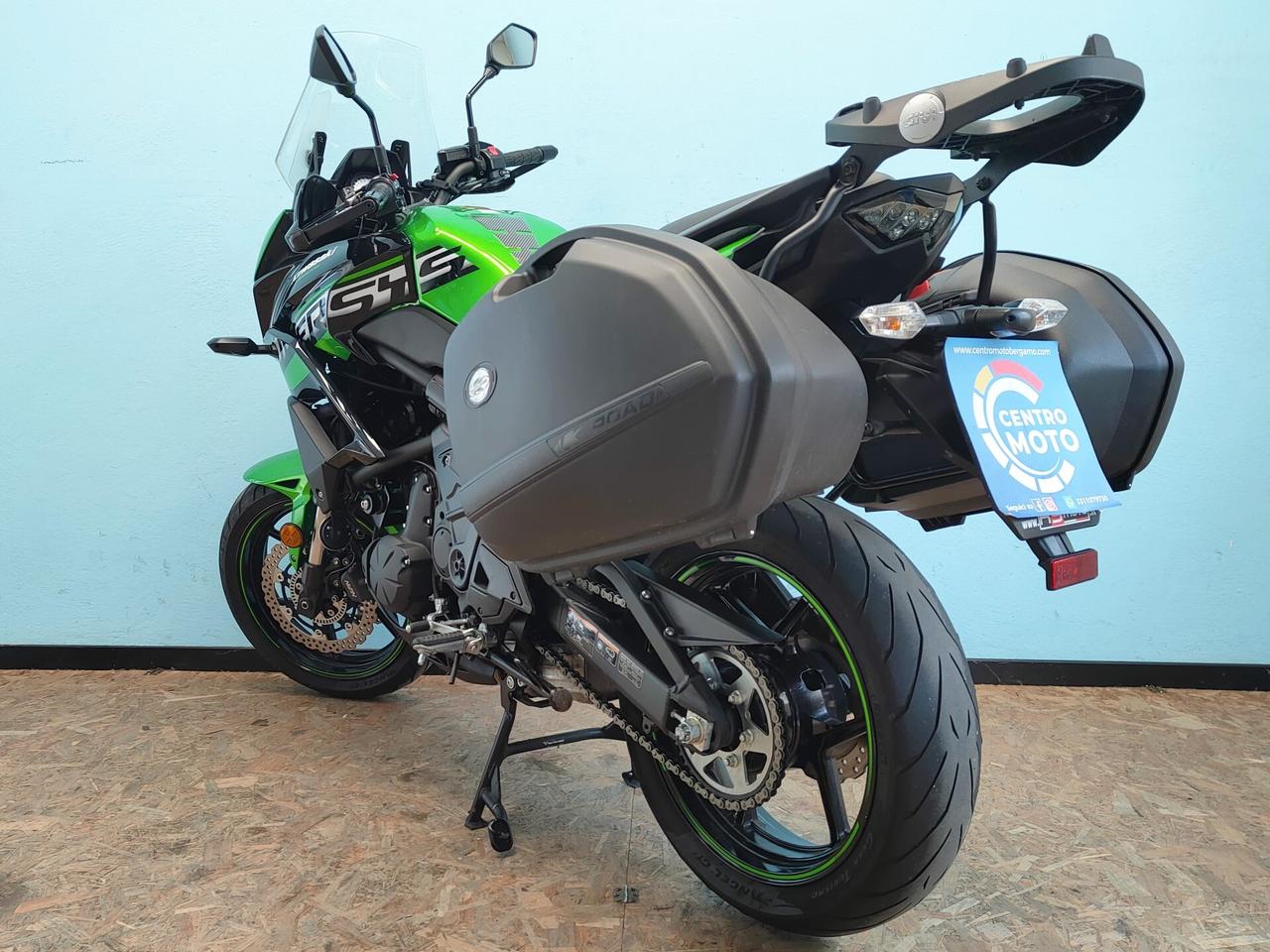 Kawasaki Versys 650 2018 con soli 24.000 km.