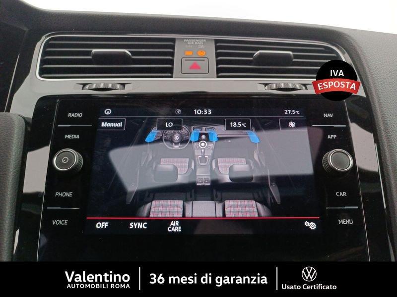 Volkswagen Golf GTI Performance DSG 2.0 245 CV TSI 5p. BMT