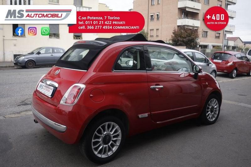FIAT 500C 500 C 1.2 Lounge Cabrio Unicoproprietario