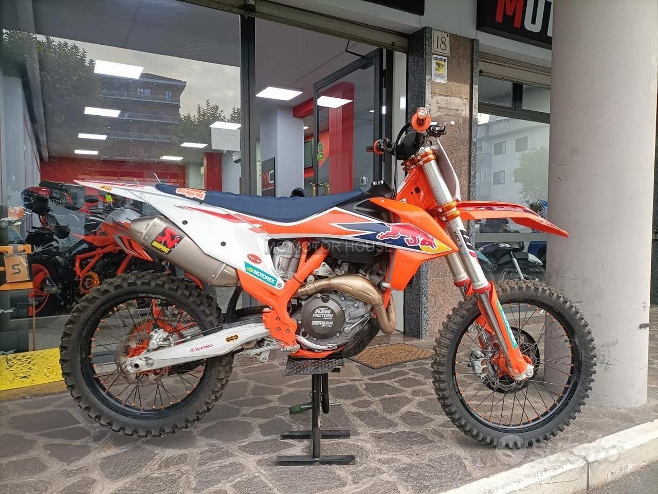 Ktm sxf 450 factory +0maggi0 casco+ rate +permute