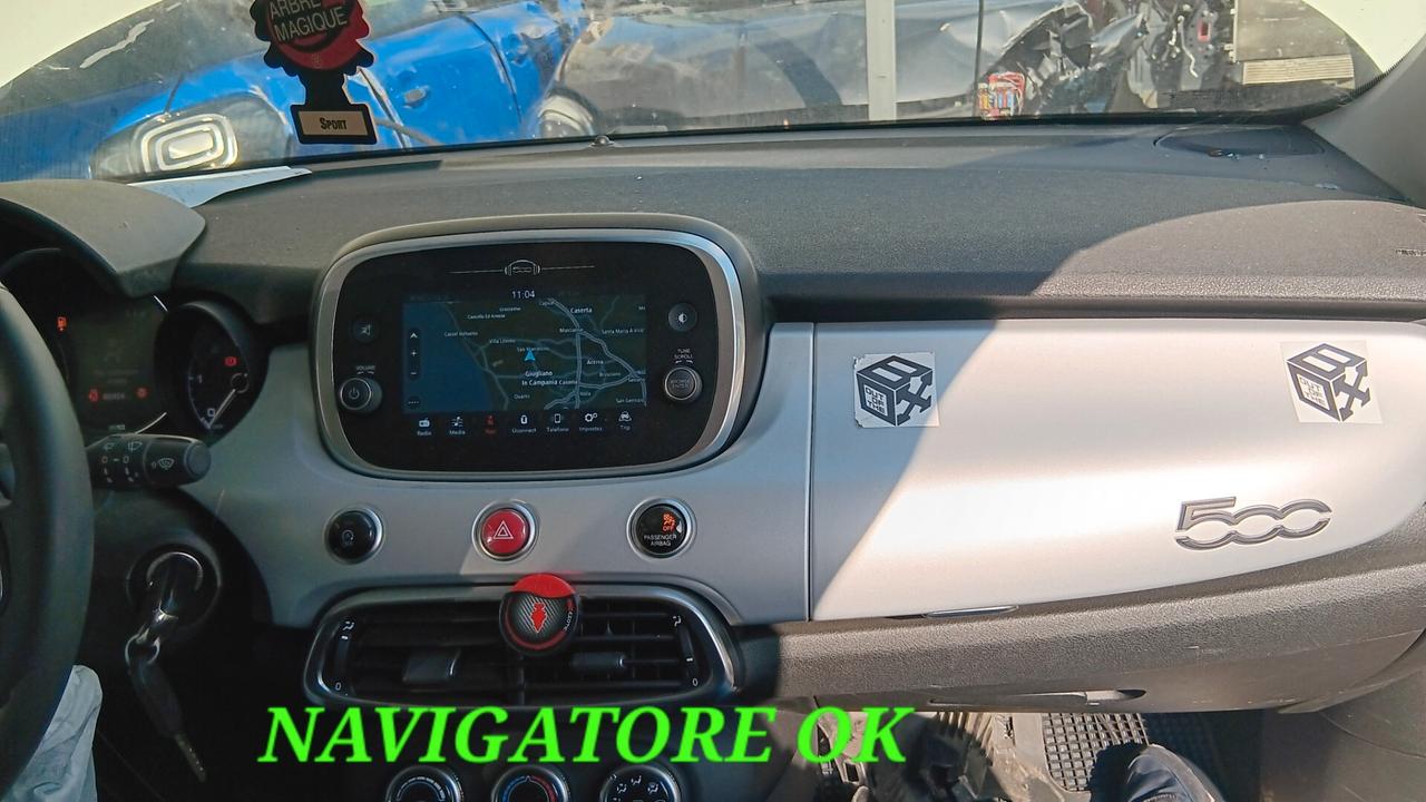 Fiat 500X incidentata sinistrata mondialcars km 66.000