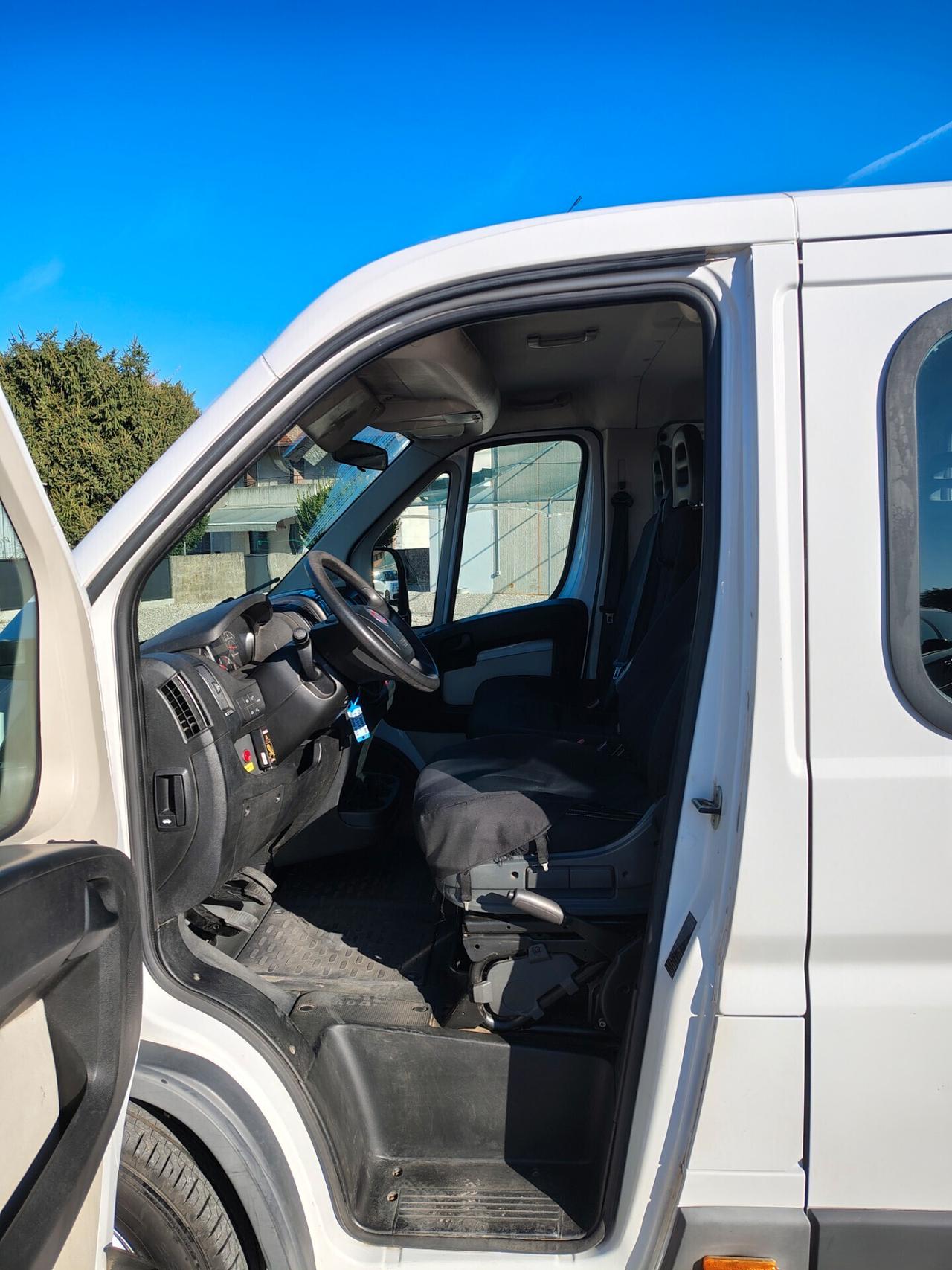 Fiat Ducato 33 2.3 MJT 130CV iva esposta 7 POSTI GRU FASSI