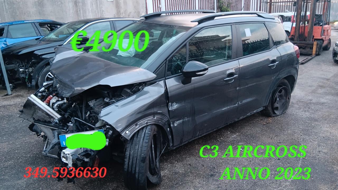 Citroen C3 Aircross incidentata sinistrata mondialcars 023