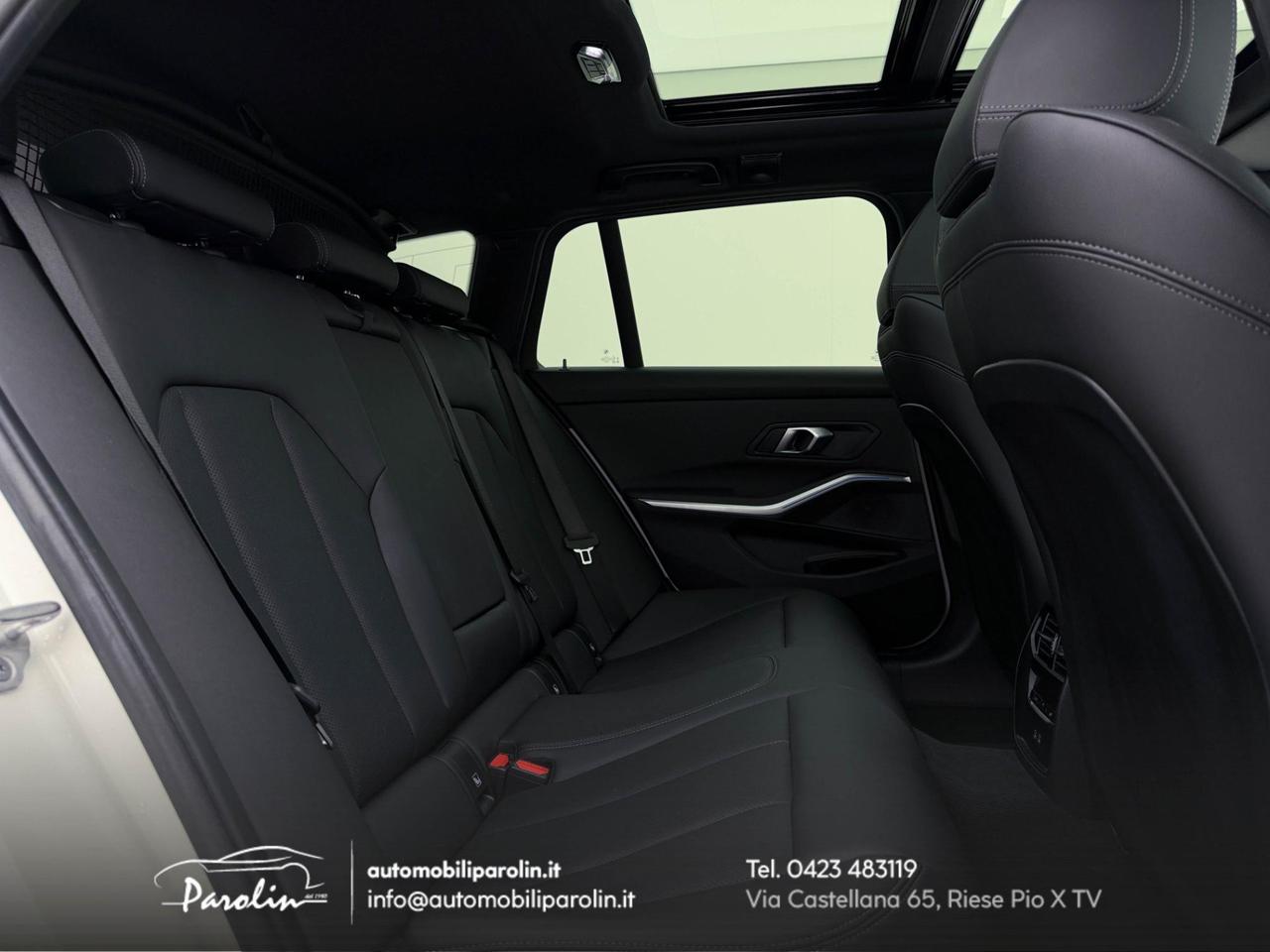BMW 320 d Touring mhev 48V xdrive MSport Tetto-Gancio-Pelle-Winter-360°