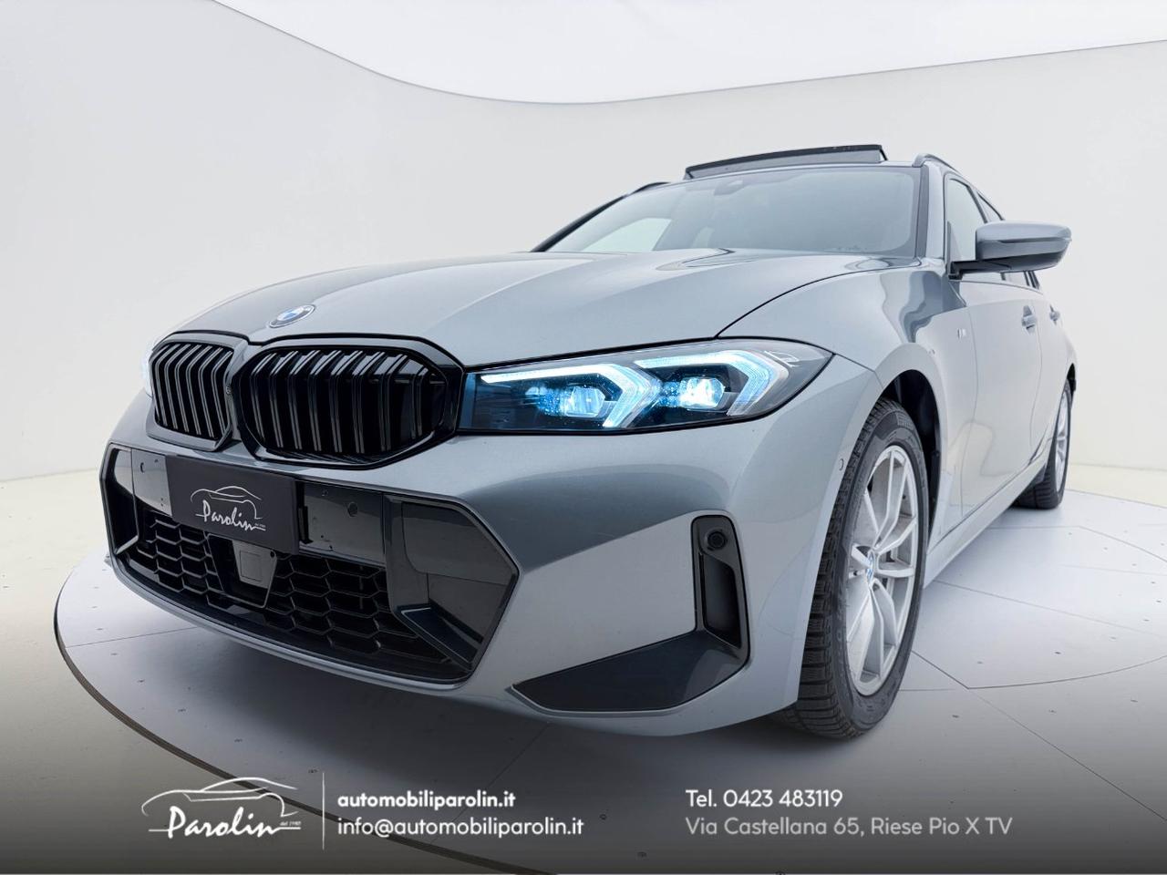 BMW 330 i Touring xDrive MSport Tetto-Gancio-Pelle-Winter-360