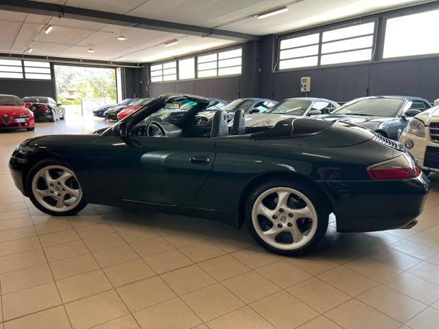 PORSCHE 911 996 Carrera 3.4 Cabrio 300CV VERDE ORIGINALE !