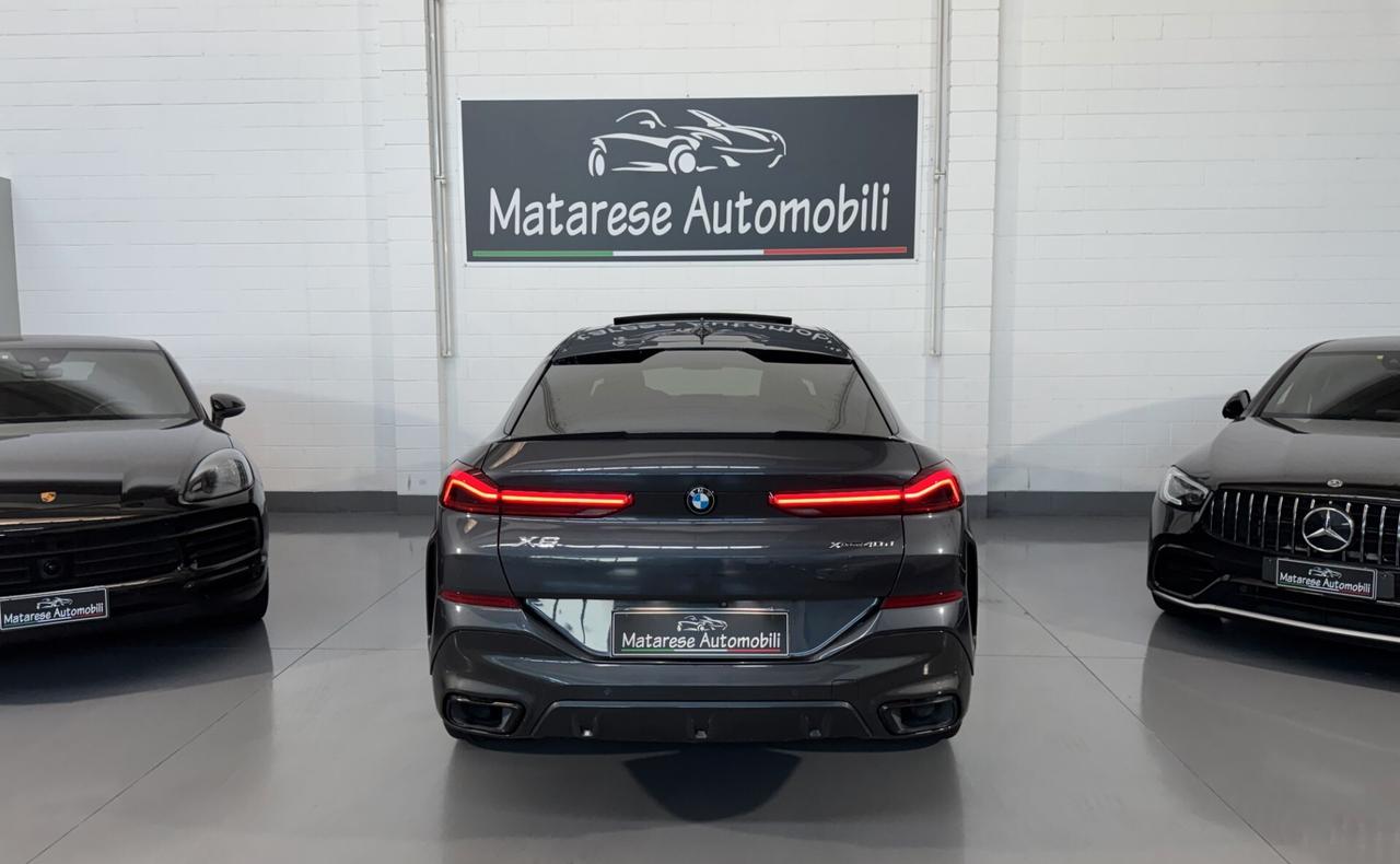 BMW X6 40d MSport Xdrive mhev 3.0cc 340cv Tagliandi Ufficiali Tetto Apribile