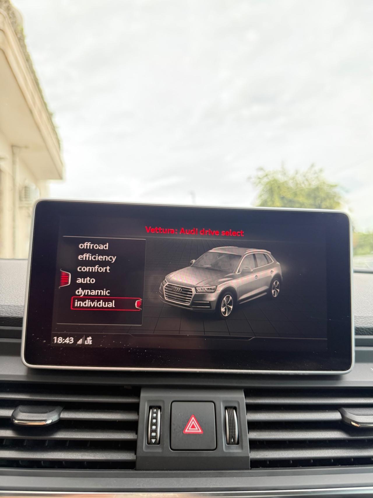 Audi Q5 40 tdi Sport quattro S-Tronic 190cv VIRTUAL COCKPIT,LUCI SOFFUSEINTERNE ,NAVIGATORE,FULL LED