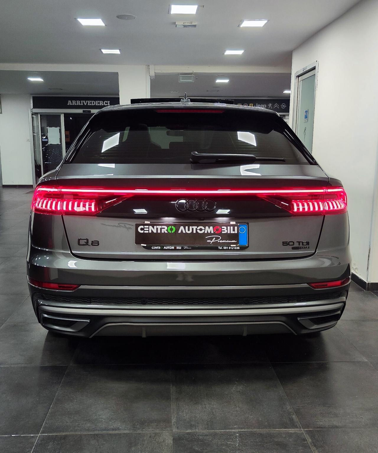 Audi Q8 50 TDI 286 CV quattro tiptronic S Line Tetto Matrix Night