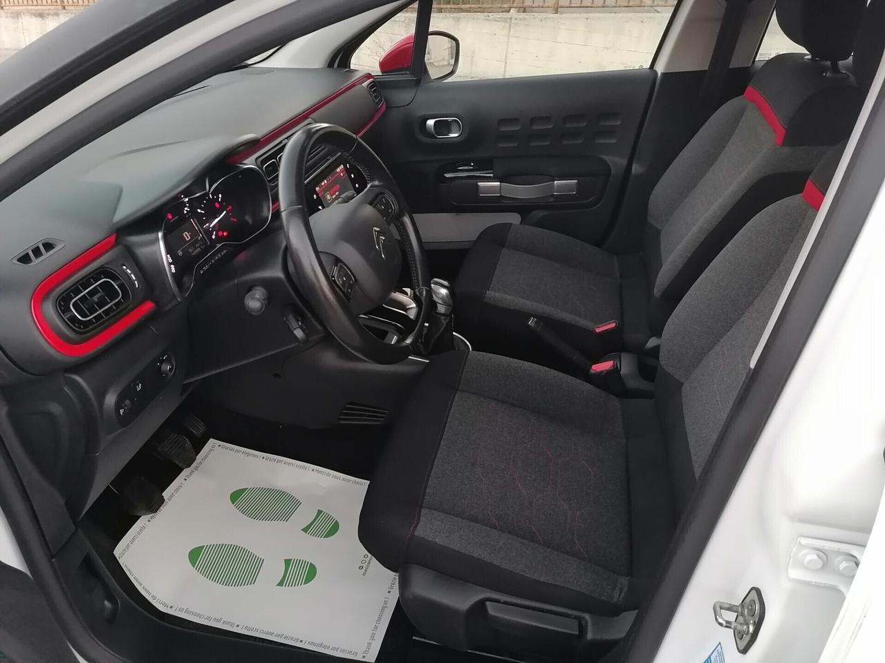 Citroen C3 1.2 benzina Shine NEOPATENTATI 2019
