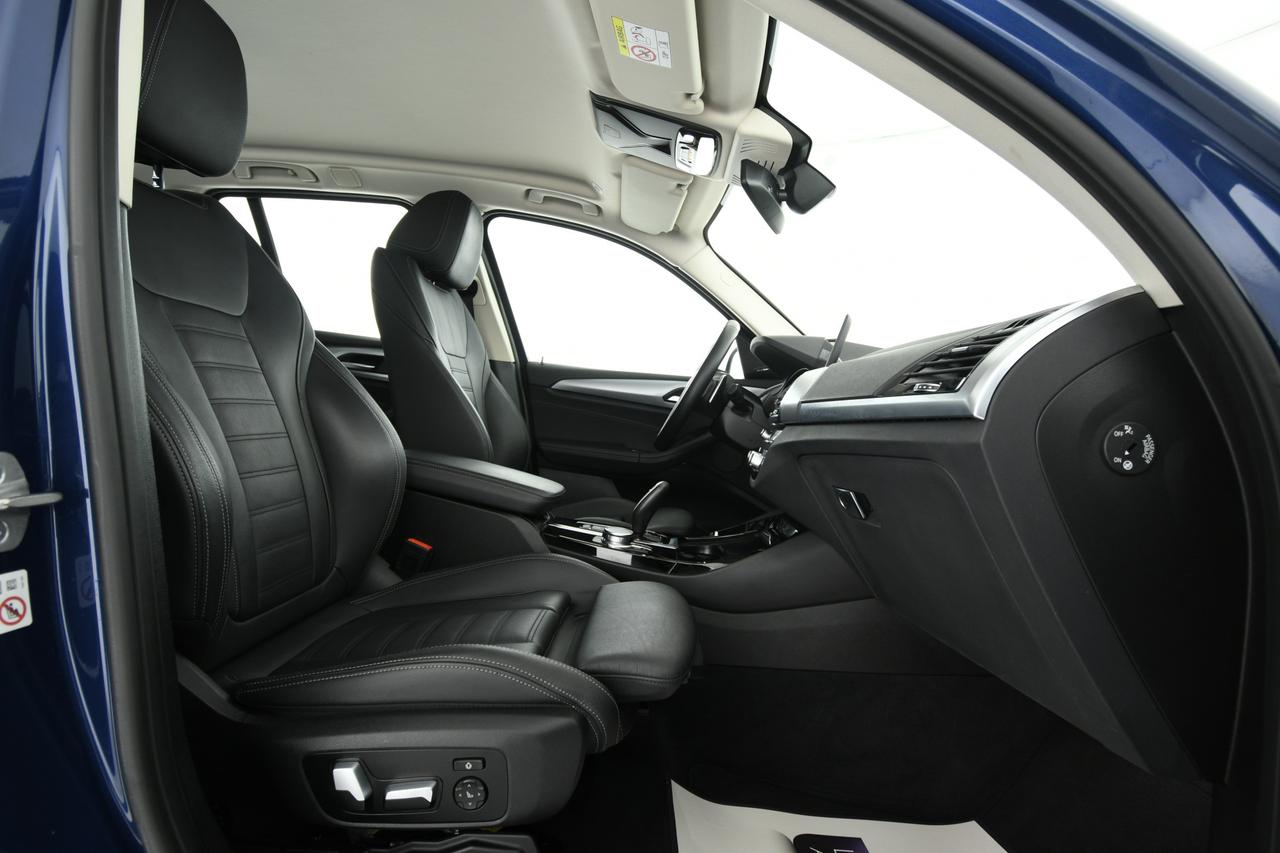 BMW X3 xdrive 20d mhev 48V auto GANCIO TRAINO+PELLE+C19"
