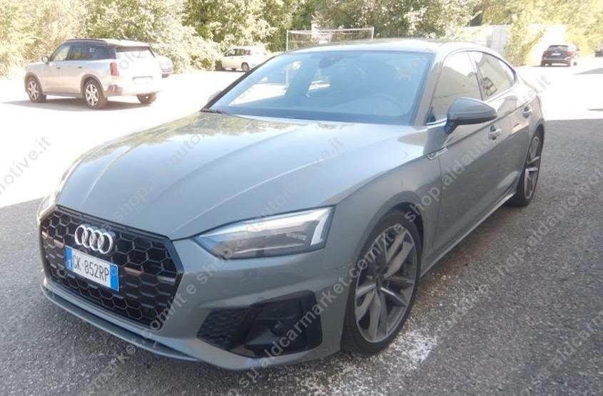 Audi A5 SPB 40 TDI 204cv MHEV S TRONIC S LINE EDITION " NAVY PELLE LED 19' "
