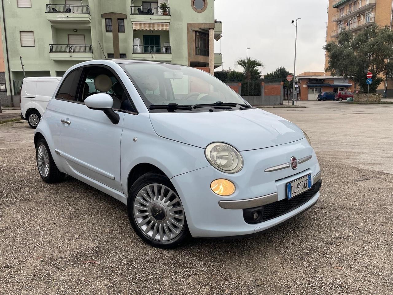 Fiat 500 SuperFull 1.2Benz Lounge Perfett km170mila
