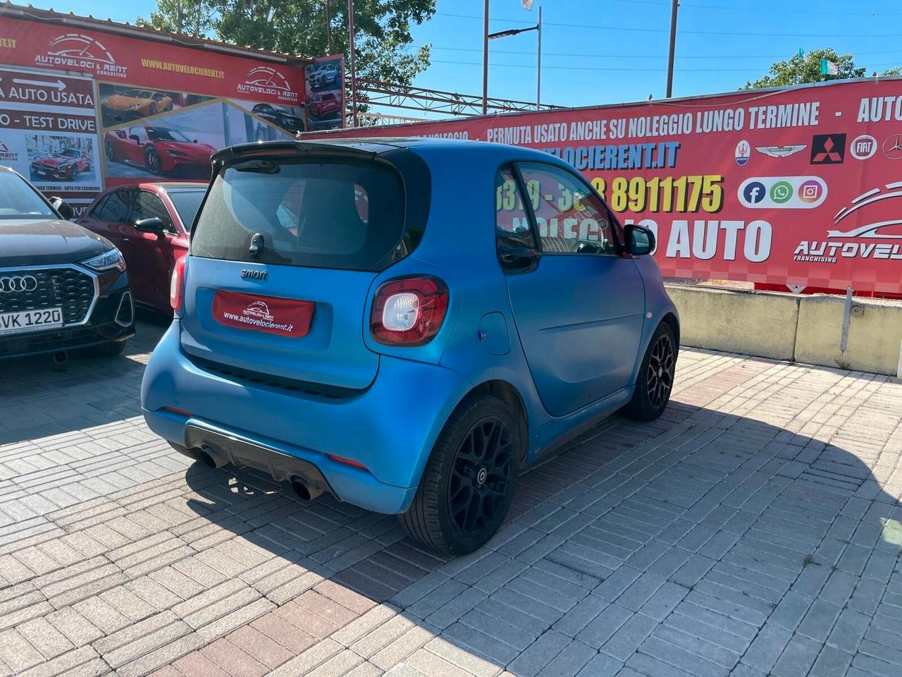 Smart ForTwo BRABUS 0.9 Turbo twinamic parisblue Xclusive