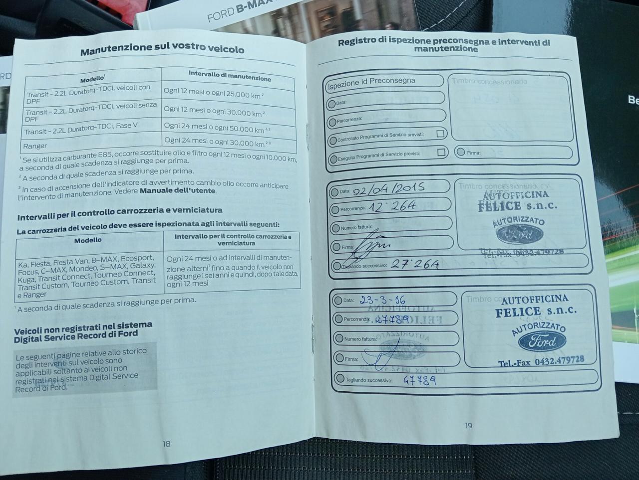 Ford B-Max 1.0 EcoBoost 100 CV OK NEOPATENTATI