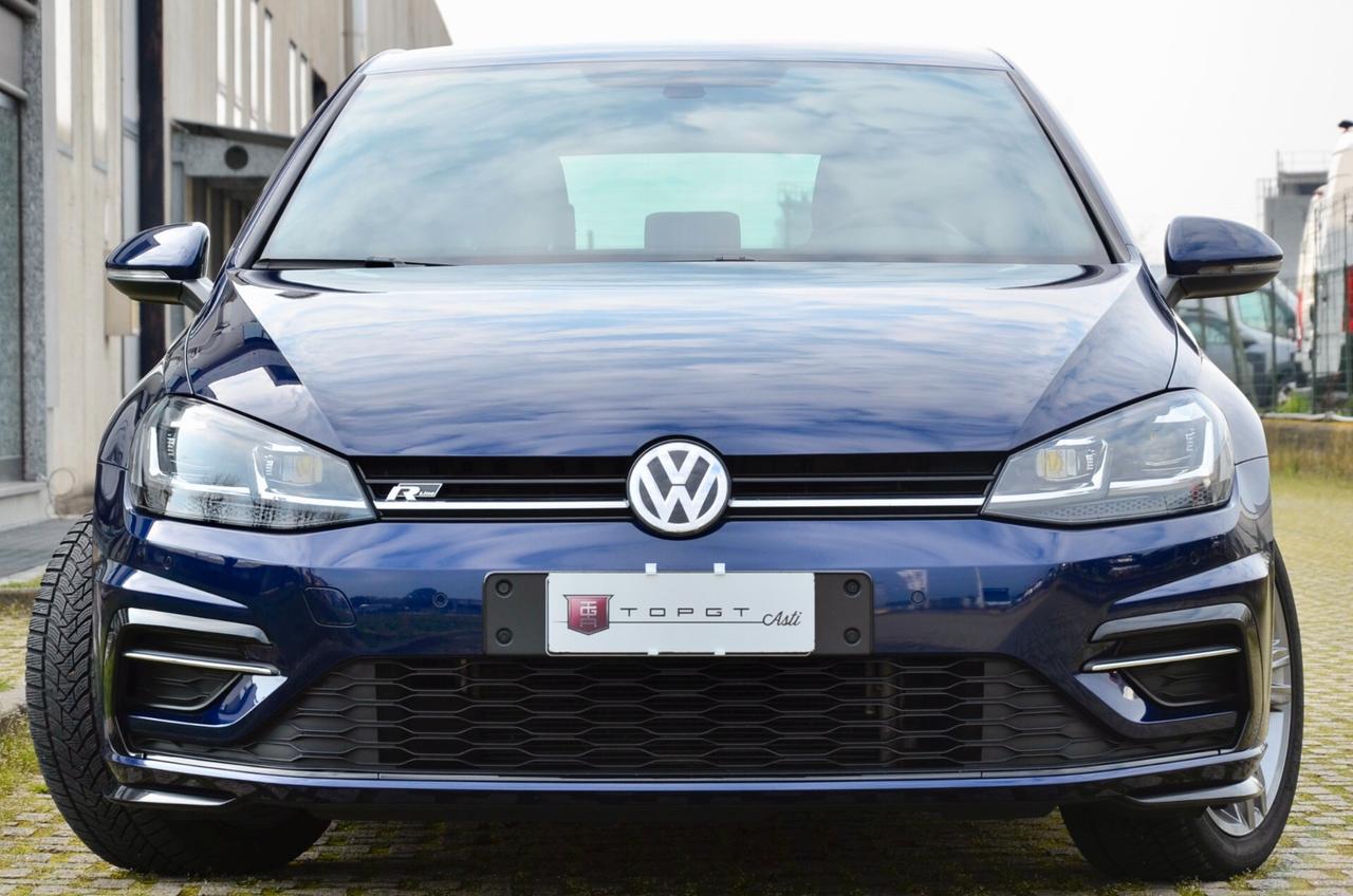 VOLKSWAGEN GOLF 1.5 TSI EVO R-LINE 150cv, UNICOPROPRIETARIO, UFF ITALIANA, SERVICE CON FATTURE, EURO 6D, FARI FULL LED, APPLE ANDROID, PERMUTE