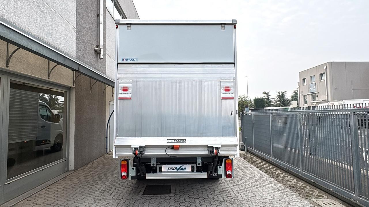 FURGONATURA 8 BANCALI CON SPONDA SU NISSAN INTERSTAR L3 GEMELLATO 150 CV