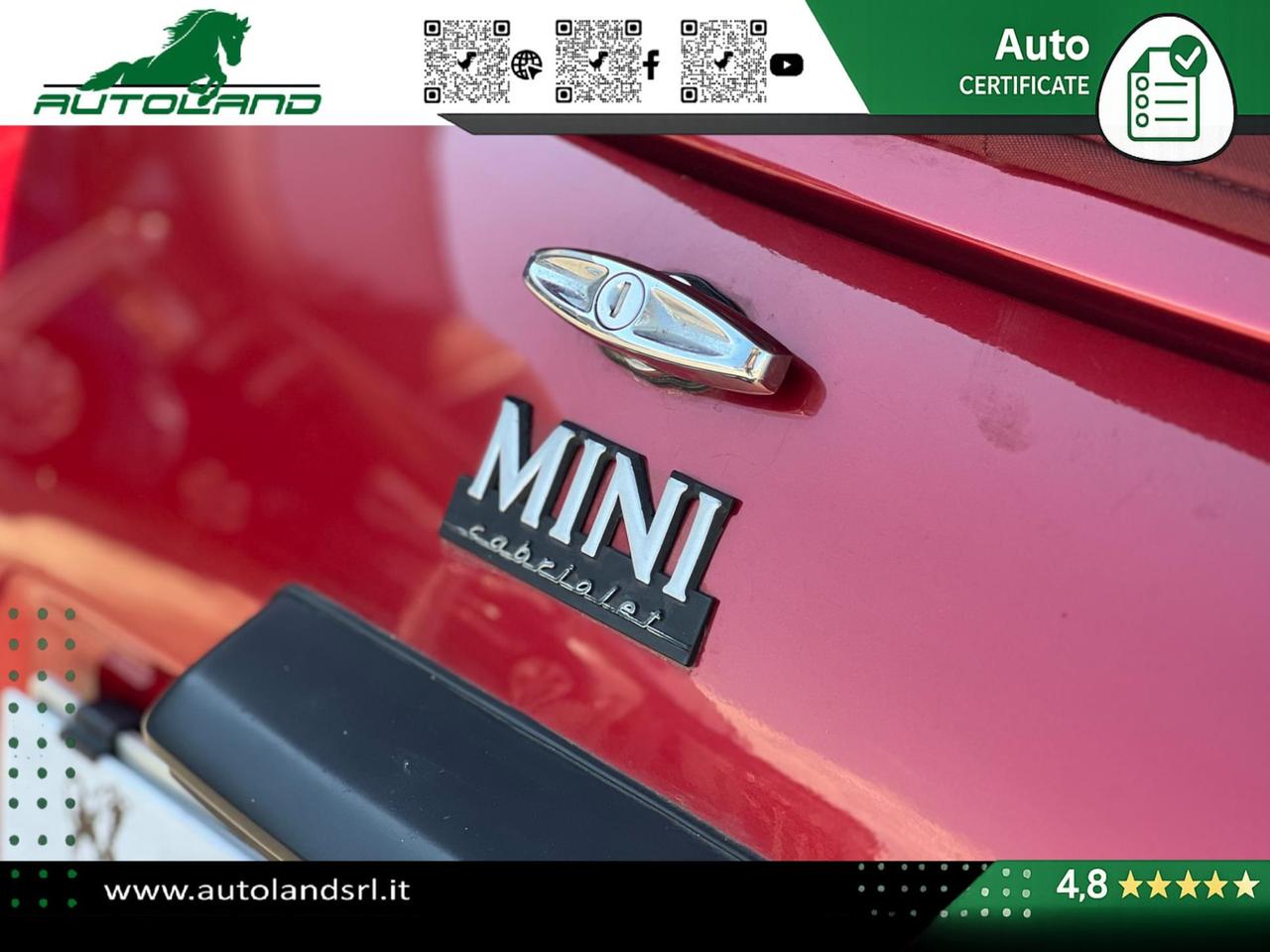 Rover Mini Cabriolet Mini 1.3 Cabriolet FINANZIABILE