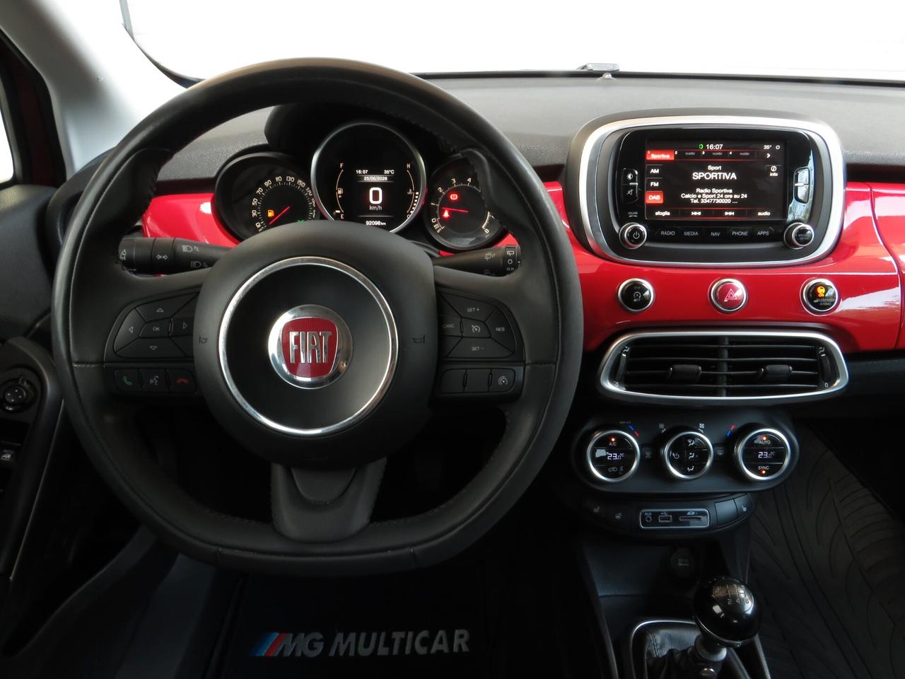 Fiat 500X 1.4 m-air Lounge 140cv. distribuzione nuova. xeno/keyless/navi