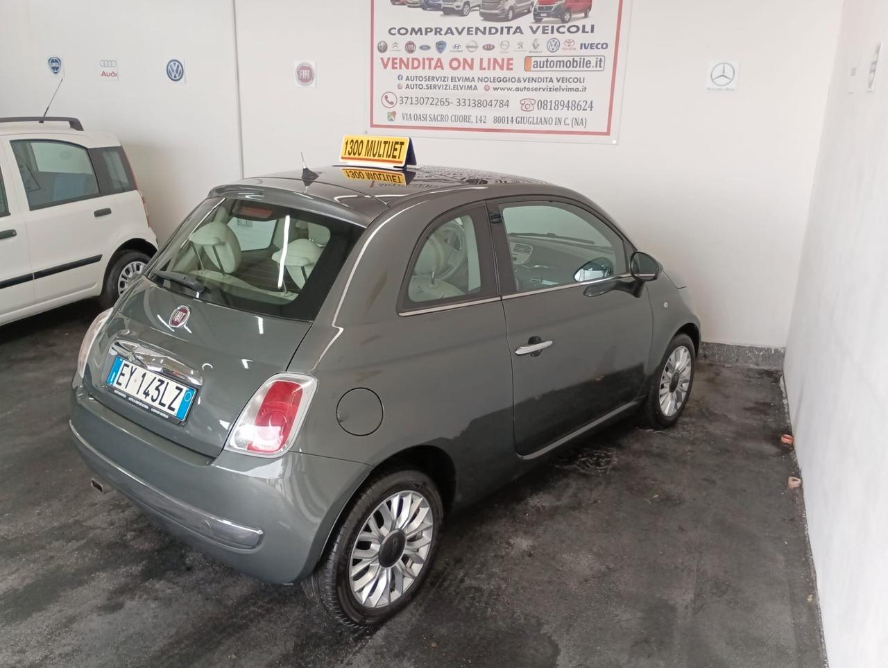 Fiat 500 1.3 Multijet 16V 95 CV Lounge UNICO PROPRIETARIO