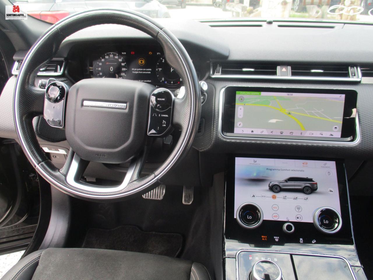 Land Rover Range Velar 2.0D I4 180 CV R-Dynamic HSE 12/2019 KM95000 FULL