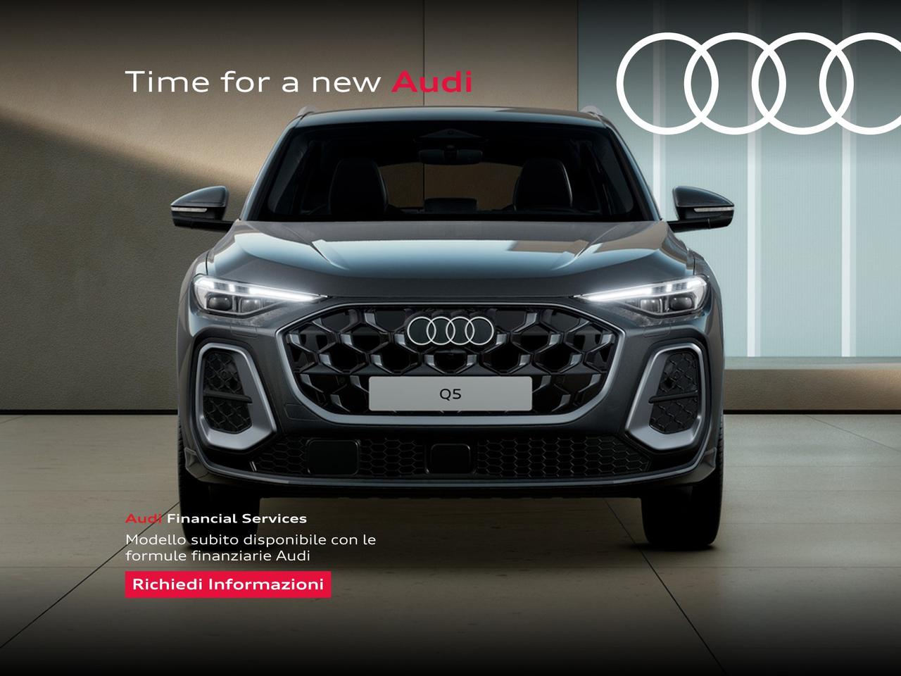 Audi Q5 sportback 2.0 tdi mhev+ s line edition quattro 204cv s-tronic