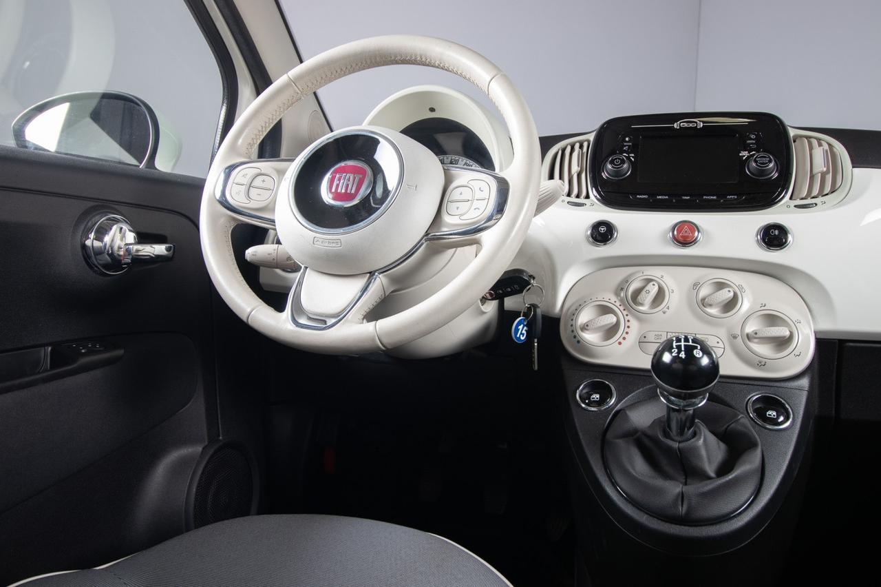 Fiat 500 1.2 Lounge 69cv -tetto Panoramico-