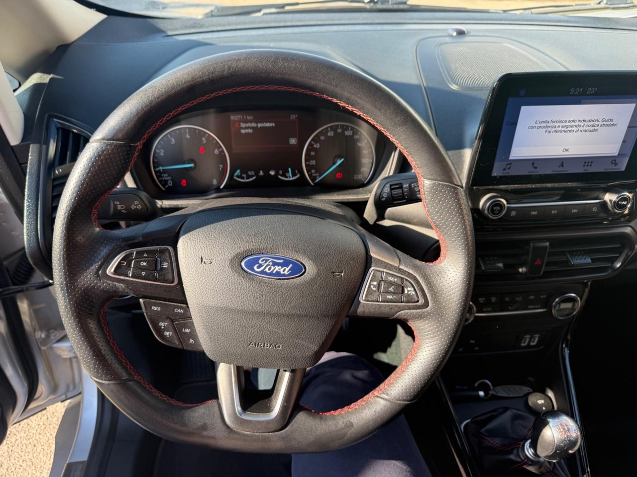 Ford EcoSport 1.0 EcoBoost 100 CV ST-Line 80.000 km