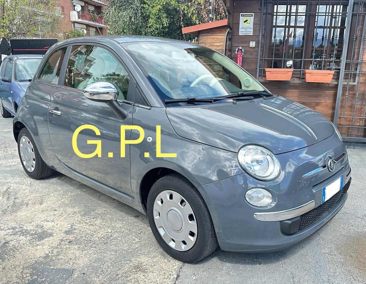 Fiat 500 1.2 EasyPower Pop gpl casa madre km 98.000 ok neopatentati color grigio delfino