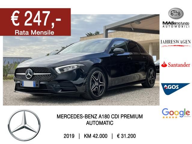 MERCEDES Classe A 180 d Automatic Premium AMG