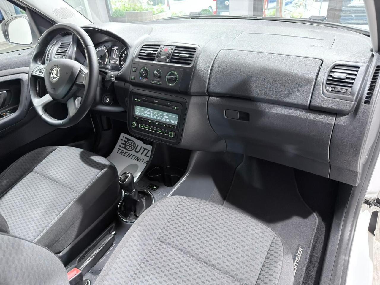 SKODA ROOMSTER 1.6TDI 90cv UNICOPROPRIETARIO
