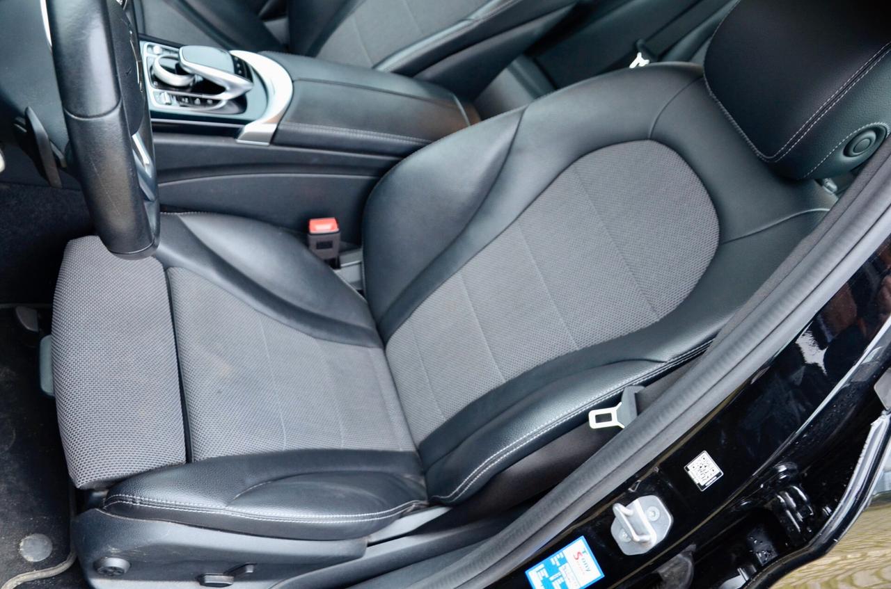 MERCEDES-BENZ C 220d SPORT PLUS 193cv AUTO, UFF ITALIANA, EURO 6D, FULL LED, NAVI, RETROCAMERA, PERMUTE
