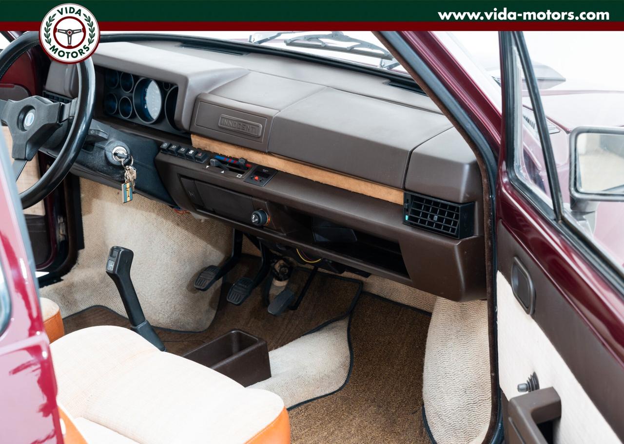 Innocenti Mini Turbo De Tomaso * TARGA ORO * 55.000 KM * TAGLIANDATA