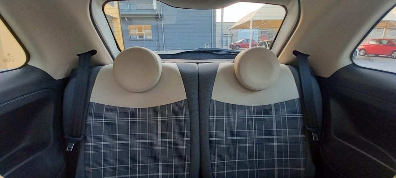 Fiat 500 Benzina cc. 1.242 Modello Lounge Euro 6/B SOLO 53.100 KM. Utilizzabile anche per i Neopatentati.