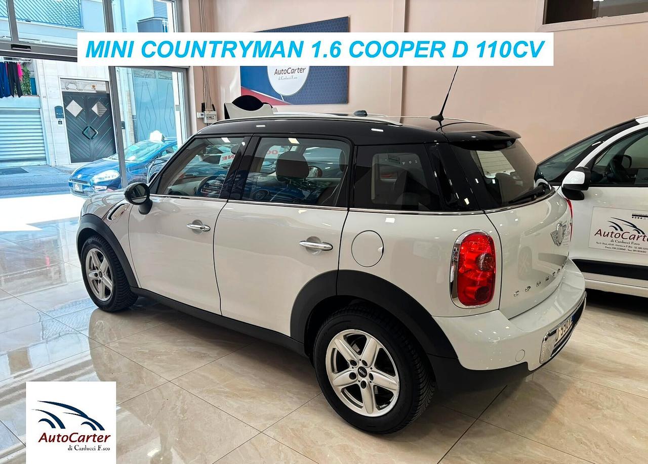 Mini Cooper D Countryman 1.6 diesel 110CV