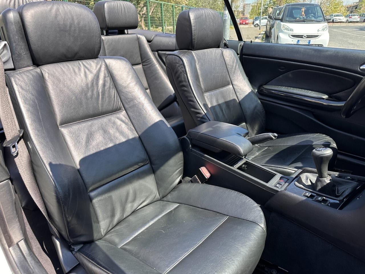Bmw 320 Ci CABRIO 2.2 170cv 6 cilindri DA MUSEO!!
