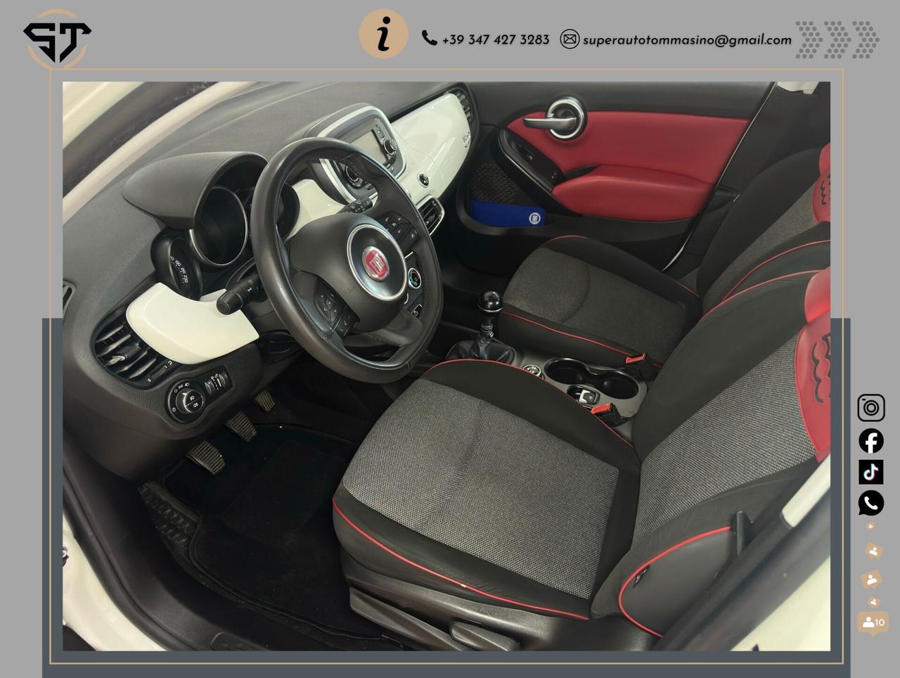 Fiat 500X 1.3 MultiJet 95 CV PERFETTA