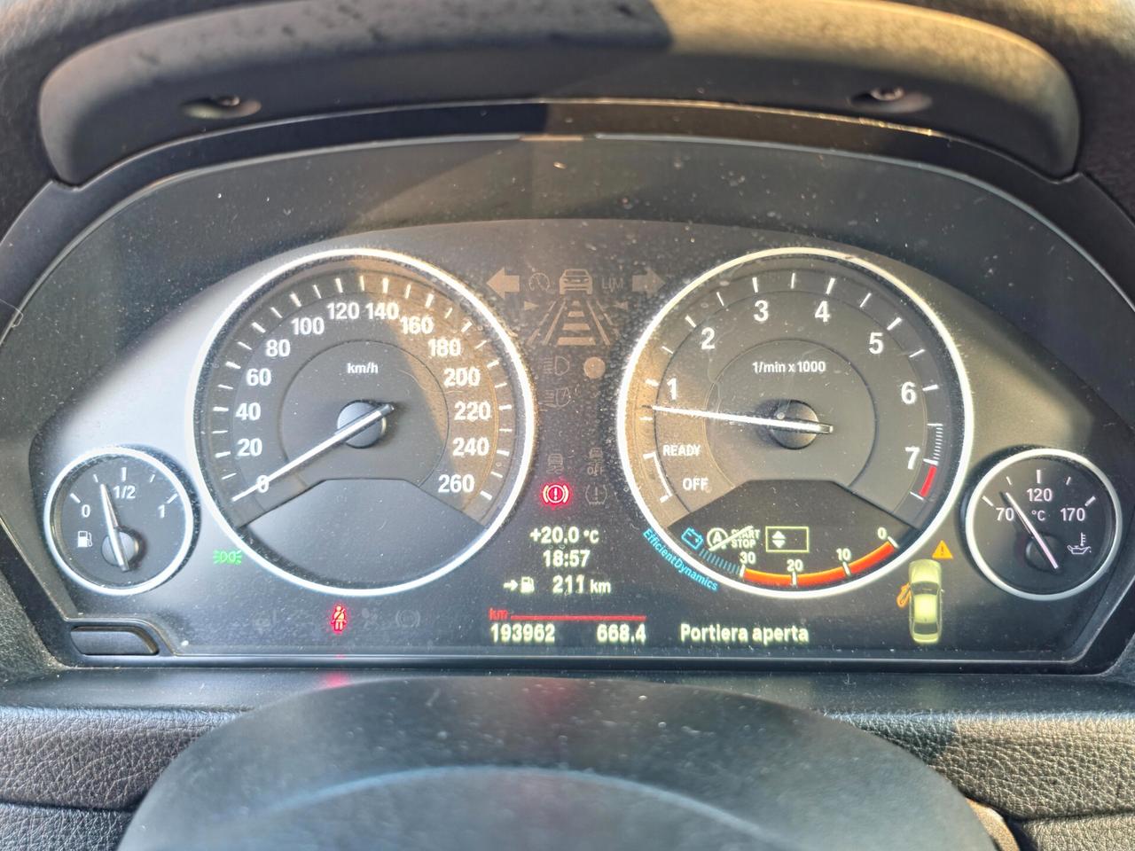 Bmw 320 320i cat Eletta CV-184 2012-E5B Manuale