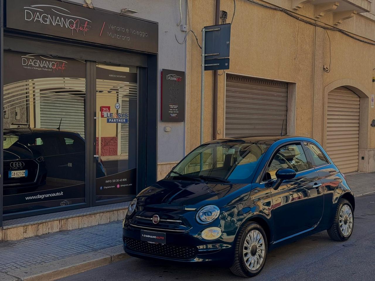 FIAT 500 1.2 69HP LOUNGE CAMBIO AUTOMATICO-2019
