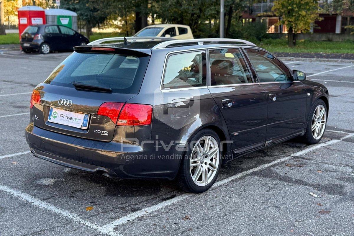 AUDI A4 2.0/170CV 16V TDI F.AP. Av. qu. Sport