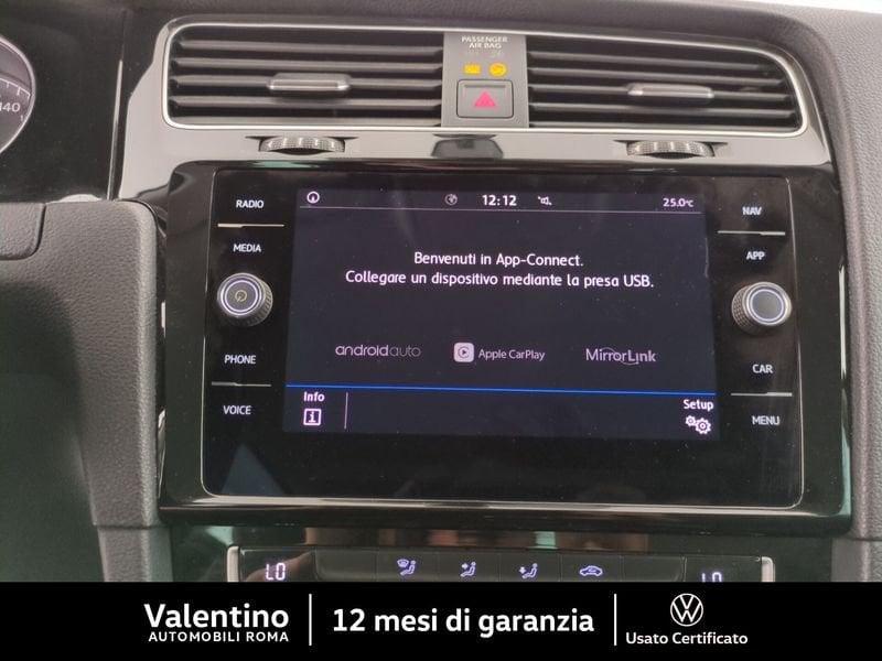Volkswagen Golf 1.5 TGI 5p. Executive BlueMotion Technology
