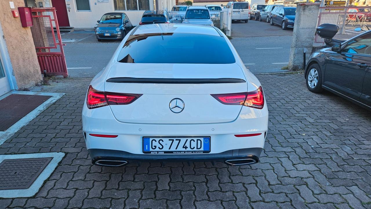 Mercedes-benz CLA 200 Coupe Premium AMG auto 163CV NAVY-CAM-SED.RISC