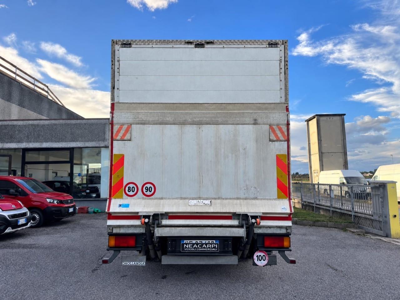Iveco EUROCARGO 70Q SPONDA PEDANA IDRAULICA+PORTA LATERALE-6 CILINDRI-PORTATA 1800 KG