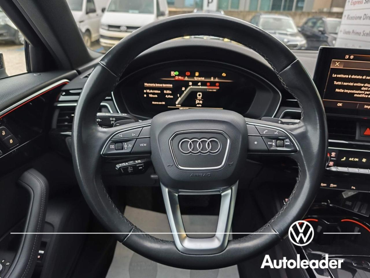 Audi A4 allroad 40 TDI 204 CV S tronic Buss. Evol. Matrix Pelle